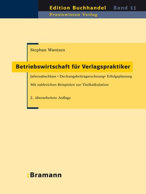 cover image of Betriebswirtschaft für Verlagspraktiker